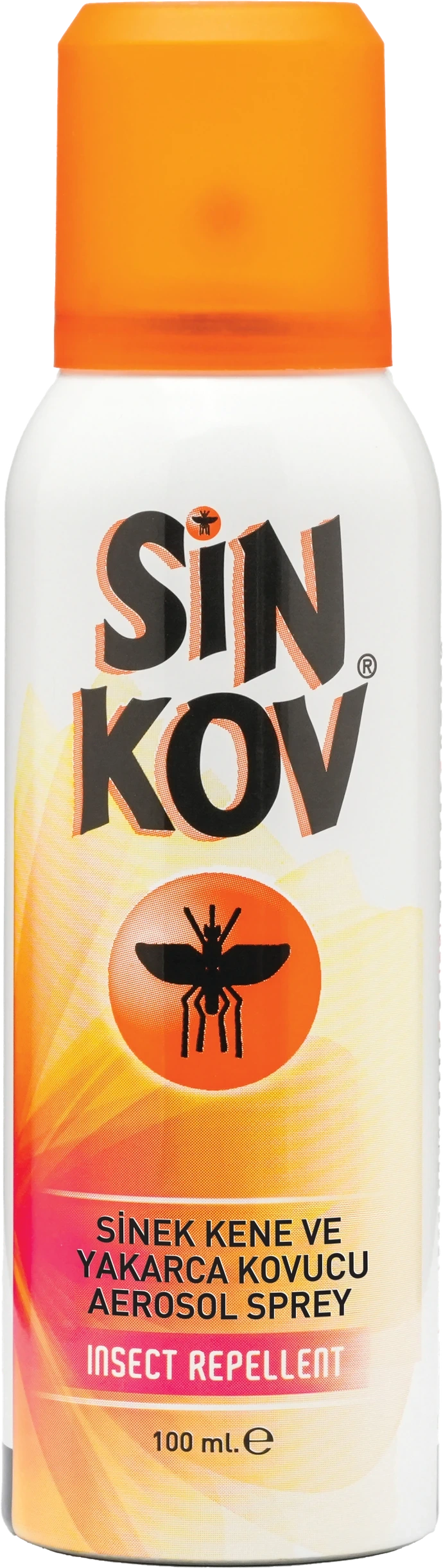 Sinkov Sinek, Kene ve Yakarca Kovucu Aerosol Sprey