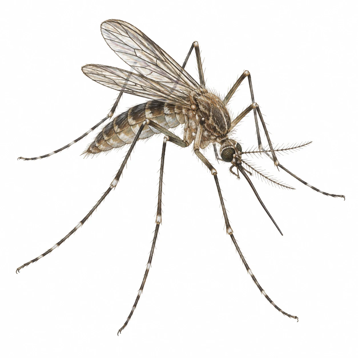 Mosquito illustration in the Sinkov knowledge center